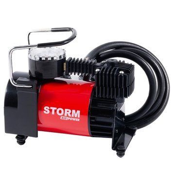 Компресор автомобільний STORM Big Power Autostop 20320, 10 Атм, 37 л/хв, 170 Вт 20320 фото