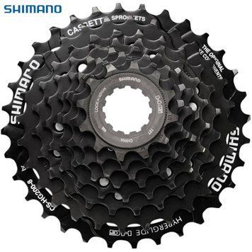 Касета 8 швидкостей SHIMANO HG-200 чорна (12-32T) WVL-019-033 фото