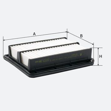Фильтр воздушный Molder Filter LF 1805 (WA9439, LX1915, C2324) LF1805 фото
