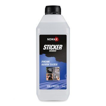 Очисник наліпок та клею Nowax Sticker Remover, 1л NX01196 фото