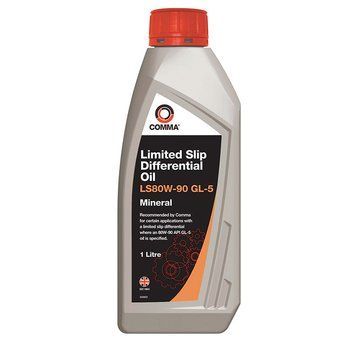 Трассмиссионное масло Comma LS GEAR OIL 80W90 GL5 1л LS80W901L фото