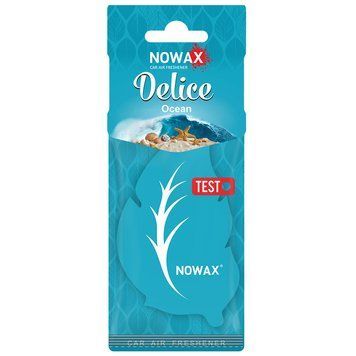 Ароматизатор повітря целюлозний Nowax серія Delice - Ocean, NX07803 NX07803 фото