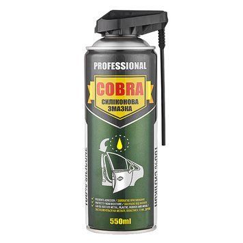 Змазка силіконова Nowax Silicone Spray Professional Cobra, 550 мл NX55110 NX55110 фото