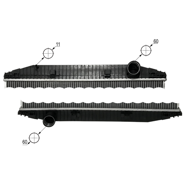 Радіатор без рами [perfekt cooling] Iveco Eurotech [92р.--] 711-IV0529-01 фото