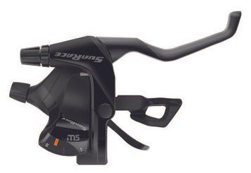 Моноблок SunRace M503 лівий, 3 швидкості, сумісний з V-Brake VLPR-STM503.L300.0S0.BX фото