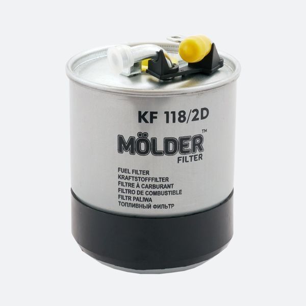 Фільтр паливний Molder Filter KF 118/2D (WF8353, KL228/2D, WK84223X) KF118/2D фото