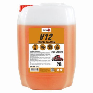 Очисник поверхні двигуна NOWAX V12 ENGINE CLEANER NX20128 концентрат, 20 л NX20128 фото