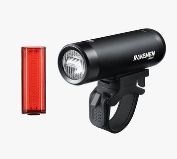 Комплект світла Ravemen LS10 : CR600 + TR20 (600 + 20 lm, 1600 + 200 mAh) VLPR-6970232530481 фото