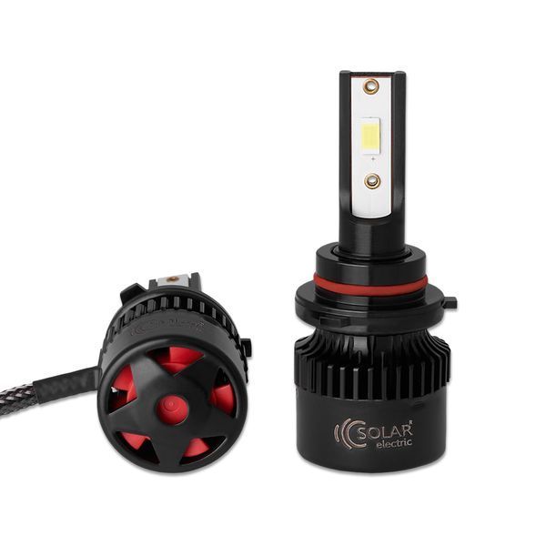 Автолампа Solar LED HB4(9006) 12/24V 50W 5000Lm 6500K CSP3570 2шт 8506S2 8506S2 фото