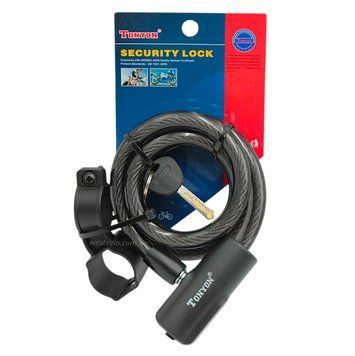 Замок на ключ TONYON 5620 &Oslash;12mm L-1000mm з кріпленням на раму WVL-040-199 фото