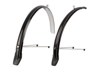 Комплект крил POLISPORT Towny 28" (розмір: переднє: 595х51; заднє: 715х51 мм) CITY/TRECKING чорний VLPR-8628200001 фото