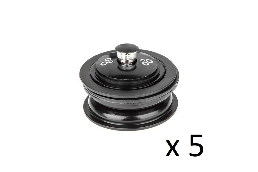 Спецгурт! Рульова колонка ONRIDE Shaft 05 напівінт, 1-1/8" шток, посадка ZS44/44 мм, кульки (5шт) VLPR-2526116104010-SG фото