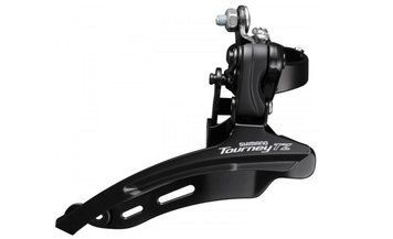 Перемикач перед. н/тяга верхн. хомут 3 індекс max-42T 28.6мм SHIMANO FD-TZ500 чорний VLT-DERF-084 фото