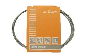 Тросик перемикання Alligator, Shimano/SRAM, нержав., поліров., 31 нитка, 1,1 мм, 2000 мм VLPR-LY-S31SS20UD-S фото