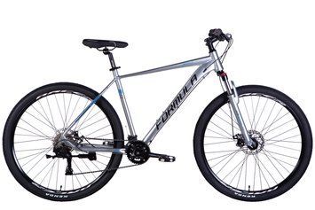 Велосипед AL 29" Formula ZEPHYR 3.0 DD CS рама-21" срiблястий 2026 VLT-OPS-FR-29-446 фото