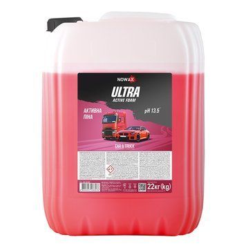 Активна піна Nowax Ultra Active Foam концентрат для безконтактної мийки 22кг, NX20195 NX20195 фото