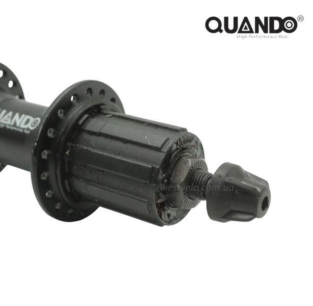 Втулка мтв задня, QUANDO, касета 8-10S, алюмінієва, з ексцентриком (14G36H) WVL-013-109 фото