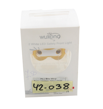 Мигалка на батарейках INFINI I-203W жовтий "Wukong" 2 діода, 2 режима WVL-042-094 фото