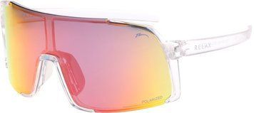 Окуляри Relax Dingo чорні матові, лінза smoke (Polarized TAC 1,0 mm), black/red revo, кат. 3 VLPR-R5435E фото