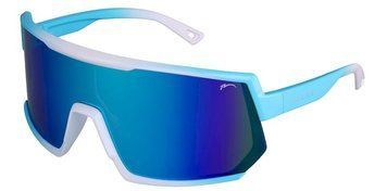 Окуляри Relax Lantao blue, white shiny, лінза smoke (PC), ice blue revo, кат. 3 VLPR-R5421J фото
