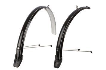 Комплект крил POLISPORT Towny 28" (розмір: переднє: 595х46; заднє: 715х46 мм) CITY/TRECKING чорний VLPR-8628000001 фото