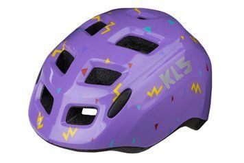 Шолом KLS Zigzag детский фиолетовый S (50-55см) 8585019395870 фото