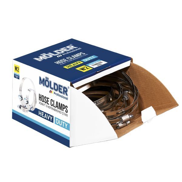 Хомуты Molder 130-150/W2, 9 мм, 100 шт MA40150 MA40150 фото