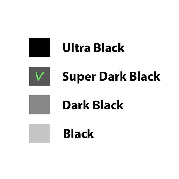 Плівка тонувальна JBL Super Dark Black, 0.75x3 м 75S300 фото