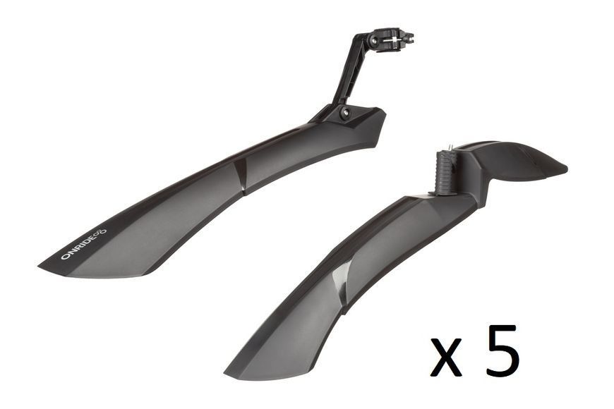 Спецгурт! Комплект крил ONRIDE Brut 20 24"/26"/29" (розмір: п: 86х600; з: 90х525 мм), чорний (5шт) VLPR-2526116105358-SG фото